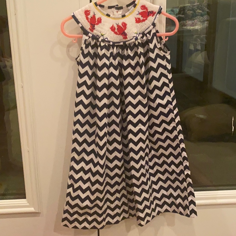 Remember Nguyen smocked lobster dress size 18m